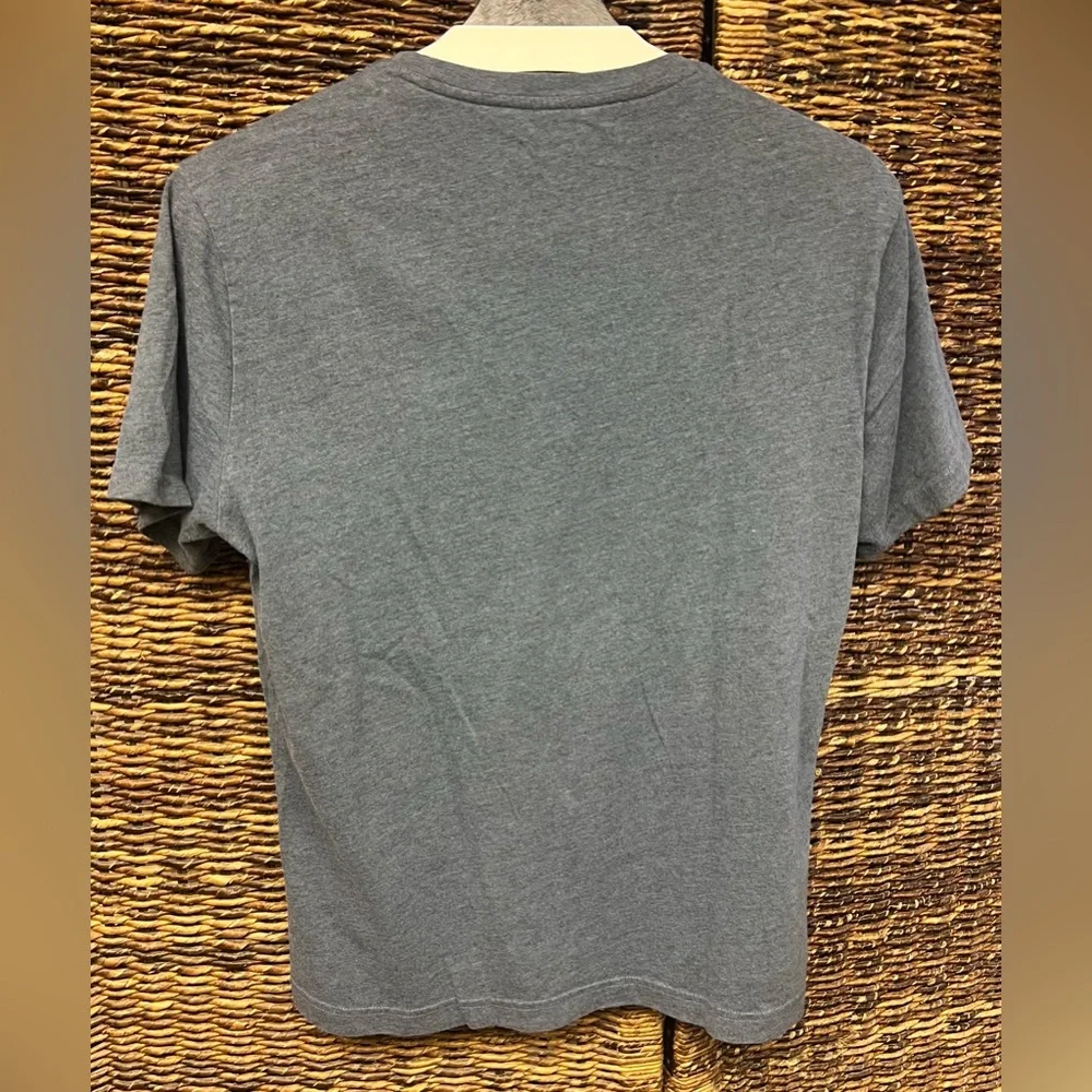 Banana‎ Republic - Blue/Gray Graphic T-Shirt, Size: Small, Bike On